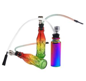 Tubo de filtro creativo humo tubos de botella de Coca-Cola de vidrio únicos populares, bong de vidrio al por mayor, accesorios de narguile de vidrio, entrega aleatoria de color,