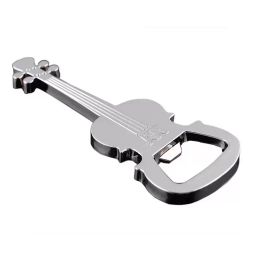 Cadeau créatif zinc alliage de bière de bière ouvre-bouteille Keychain Key Ring Chain Chain Openders Festival Party Supplies