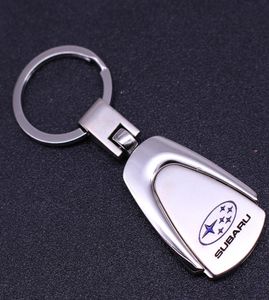 Porte-clés de voiture en métal créatif pour subaru badge logo longue chaîne porte-clés 4S boutique cadeau promotionnel accessoires auto clé toy5118989