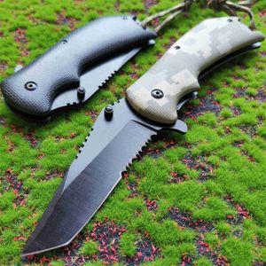 Kreative Mini Tragbare Messer ABS Stahl Rahmen Griff Outdoor Survival Notfall Werkzeug Faltbare 7CR15 Stahl EDC Werkzeug Draht Säge