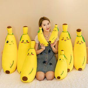 Kreatives neues Multi-Expression-Bananen-Wurfkissen, niedliches Bananen-Plüschtier-Puppe, Bananen-Puppe, Großhandel