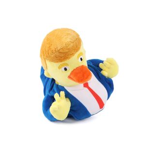 Costume en peluche Trump créatif, poupées en peluche de canard, décorations pour élections 2024