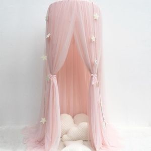 Crib Netting Mosquito Net Hanging Tent Star Decoration Baby Bed Canopy Tulle Curtains for Bedroom Play House Children Kids Room fghrt 230915