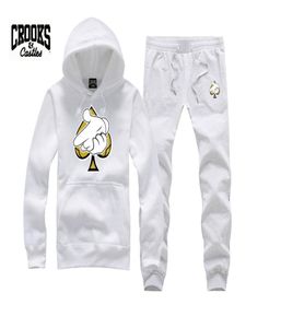 Croks and Castles Sweat-shirt Diamond Fashion Hip Hop Hoodie Mens Clothes Sportswear Hiphop Pullover Swens Sweats Brand Crooks Stylish7961441