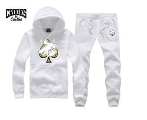 Croks and Castles Sweat-shirt Diamond Fashion Hip Hop Hoodie Mens Clothes Sportswear Hiphop Pullover Swens Sweats Brand Crooks Stylish1673993