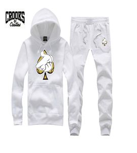 Croks and Castles Sweatshirt Diamond Fashion Hip Hop Hop Hoodie Mens Clothes Sportswear Hiphop Pullover Swens Sweats Brand Crooks Stylish5438597