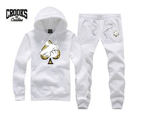 Croks and Castles Sweat-shirt Diamond Fashion Hip Hop Sweat à swets pour hommes Hiphop Pullover Pullover Sweats Brand Crooks Stylish7476323