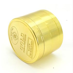 Offre spéciale transfrontalière 40/50/63mm broyeur de fumée en or à 4 couches ensemble de fumée de broyeur de pièces d'or