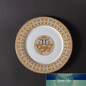 Série de mosaïque transfrontalière tasse à thé parfumée Qauitly rétro abordable tasses de luxe en porcelaine tendre ensemble échantillon décoration de salle tasse à café avec poignée en or