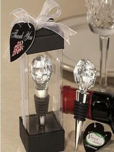 Crystal Ball Wine Bottle Stopper Marriage Favor Gift Gift pour hommes 150pcslot 9708618