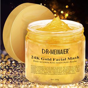 Crystal Collagen Gold Woman's Mascarilla facial 24K Gold Collagen Peel Off Mascarilla facial 250g Cara Piel Hidratante Mascarilla reafirmante Crema