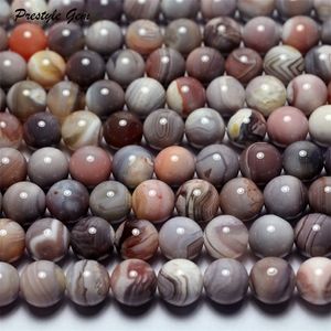 Cristal Meihan gros naturel 6mm 8mm 10mm agate rose du Botswana perles rondes en vrac pour la conception de bijoux ou bricolage 220916