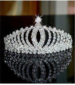 Diadèmes et couronnes en cristal accessoires de cheveux de mariage diadème couronne de mariée diadèmes de mariage pour les mariées ornements de cheveux accessoire bon marché 4730658