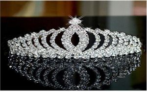 Diadèmes et couronnes en cristal accessoires de cheveux de mariage diadème couronne de mariée diadèmes de mariage pour les mariées ornements de cheveux accessoire bon marché 3108836