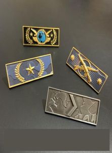 BADGE CSGO BADGE MÉTAL BROOCH L'élite Global Legendary Eagle Master Guardian Gold Nova CS Go Collection Pin Gift5932986