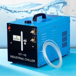 CT-10L Chiller à eau industrielle portable 10L 10L DB HAUTEUR POMPE CHARMER CHELER TIG SELDER PLASMA CUTER