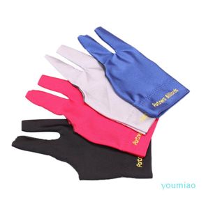 Cue Glove Pool ThreeFinger Gloves Billard Snooker Billard Billard Three ACCESSOIRES ACCESSOIRES ACCESSOIRES DE FITNY7829476