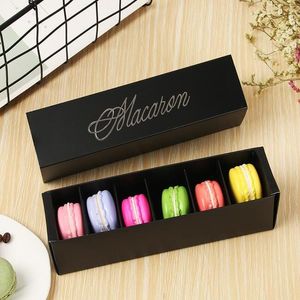 Portamagdalenas Caja de 4 colores Cajas para pasteles Galletas de chocolate hechas en casa Muffin Embalaje de papel al por menor Negro Rosa Verde
