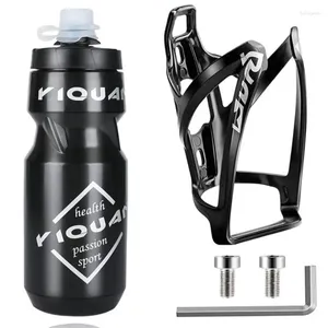 Tazas de tazas Botella de bebida de agua de bicicleta de montaña 700ml Ciclismo de bebida de agua y portavasos Mtb Kettle Set Riding J285