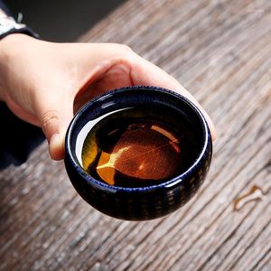 Tasses soucoupes en céramique coeur Sutra tasse à thé porcelaine feuille maître tasse à thé créatif Zen bouddha bureau tasse à eau décor à la maison accessoires verres