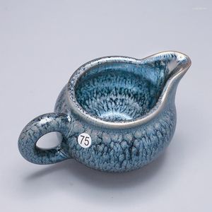 Tasses soucoupes n ° 75 Fujian Jianzhan Jianyang Gongdao, tasse de thé rétro maître chinois Original minéral Tianmu en céramique