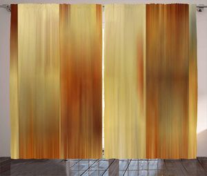 Rideau rideaux tons de terre rideaux abstrait moderne avec ombre transition de couleur lisse salon chambre fenêtre