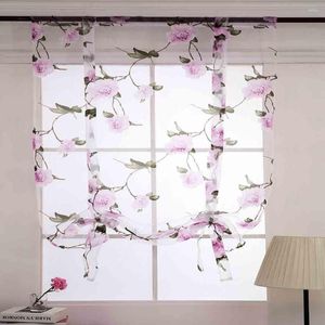 Feuilles de rideau Sheer Tulle Window Treatment Voile Drape Valance Fabric