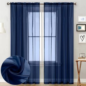 Rideau Tulle Rideaux Maille Sheer Shutter Screening Fil Voile Chambre Porte Valance Drapé Pour Salon Chambre Cuisine Fenêtre 230927