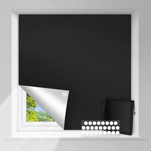 Rideau fenêtre Portable voyage ombrage balcon pas de poinçon rideaux temporaires adhésif plein soleil ombre rideaux dans le salon 230919