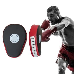 Curved Boxing Hand Target Focus Punch Pad MMA Kick Bag Muay Thai Karate Combat Sparring Training Mitts Thickened Glove Home Gym Sport Punching Kickboxing Bags Pads