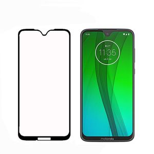 PROTECTIONS D'ÉCRAN EDGE COUVERTURE PLEIN VERRE TREMPÉE POUR MOTOROLA MOTO G7 POWER GPOWR2021 MOTOGLAY2021 GSTYLUS2021 LG V40 Aristo5 Aristo6 avec paquets en papier de 10 en 1