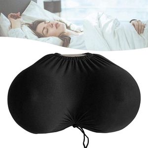 Coussin décoratif oreiller boob pour couples petite amie massage sein jouet hommes dormir mousse à mémoire cadeaux soulagement de la douleur drôle confort 2882