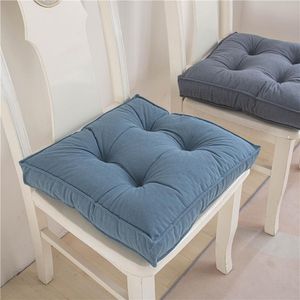 Coussin/oreiller décoratif couleur unie couette coussin de siège pouf carré coussins décoratifs pour canapé chambre chaise canapé Home DecorCus