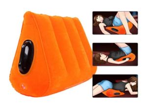 Almohada dura dura y suave y cómodo cojín de sexo inflable para posiciones eróticas mejoradas cuña mejor vida sexual ADU6068277