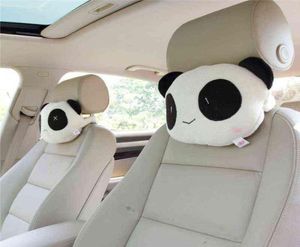 Coussins 1pc 2pcs toon oreiller mignon panda appui-tête soutien cou coussin repose-tête os housse de siège accessoires de voiture 09193148005