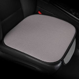 Cojines Summer Cool Ice Silk Cover Car Universal Cojín delantero Asiento antideslizante Almohadilla protectora para accesorios interiores de automóviles AA230520