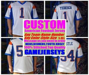 Jerseys de football américain personnalisés Collège bon marché Authentic Discount Sports Jersey Centred Mens Womens Youth Kids 4xl 5xl 6xl 7xl 85954046