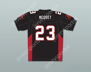 Custom tout numéro de nom Mens Youth / Kids Nelly 23 Earl Megget Mean Mean Machine Convicts Football Jersey comprend des correctifs