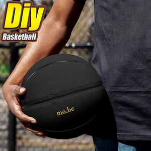 Baloncesto personalizado DIY Baloncesto Adolescentes hombres mujeres jóvenes niños deportes al aire libre Juego de baloncesto equipo de entrenamiento Ventas directas de fábrica 103806