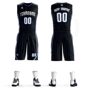 Maillots de basket-ball personnalisés pour les maillots de sport d'équipe uniformes de basket-ball collégial pour enfants