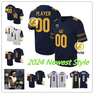 Jared Goff Joe Kapp California Golden Bears Jersey Chad Hansen Steve Bartkowski 14 Craig Morton 10 Marshawn Lynch 1 DeSean Jackson Cal Football Jerseys