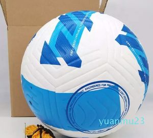 Ballons de football de football de taille extérieure en PVC PU TPU Hine Ed colorés personnalisés pour l'entraînement de match