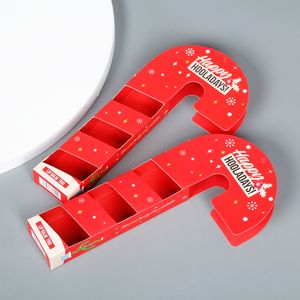 Caja de color de regalo de Navidad de diseño personalizado Cajas de regalo de embalaje de dulces de chocolate de gama alta tipo muleta de Halloween A363