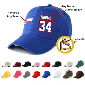 Hombo de diseñador personalizado Sport Sport Sport Hat Football Cap Hip Hop para hombres Mujeres Cartas Basón de béisbol Baloncesto adicional Pin Fábrica Producción directa