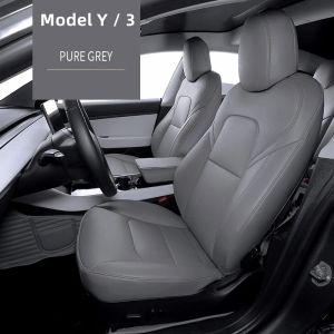 Ajuste personalizado para fundas de asiento de coche Tesla modelo Y, juego completo, material de calidad duradero medio envolvente para modelo Y 2021-2022