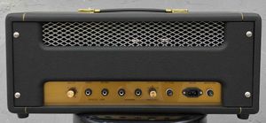 Custom Grand JTM45 Amp 50W Plexi Point-to-Point Guitar Amplifier Head AAAAA Top Grade Cabinet Imported Gold Stripe