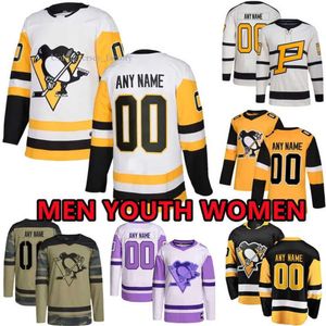 Jerseys de hockey personalizados Spitsburgh''pingüinos''mens 98 Victor Mete 30 Matt Murray 8 Jake Muzzin 88 William Nylander 89 Ilya Samsonov Schenn Timm 5481