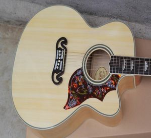 Humming Bird Bird G200 Natural Acoustic Electric Guitar Spurce Top Maple Back Cutway 101 301 Fishman Presys Pic9273791