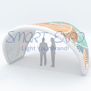 Gazebo gonflable de marketing de tente de chapiteau d'impression de logo fait sur commande pour la campagne extérieure de partie d'événement avec le sac de transport d'E-Pump