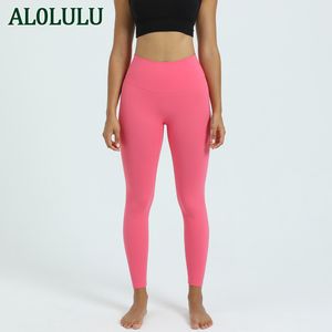 Al0lulu Custom Logo Professionnel Pantalon de yoga de haute qualité Leggings Sports Fitness Yoga Vêtements